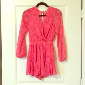 Pink romper